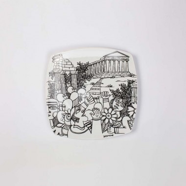 Squared plate Agrigento Squared plate Agrigento